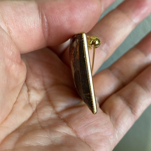 🖤Vtg💕Japanese Paper art brooch - Picture 4 of 8